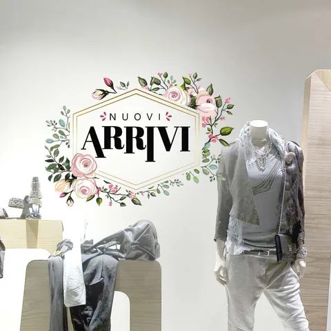 New collection floreale | Vetrofania