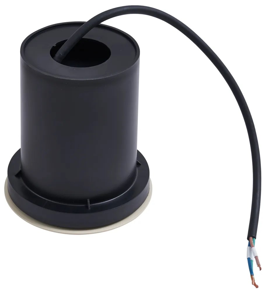 Faretto da terra moderno beige GU10 50mm regolabile IP65 - Delux