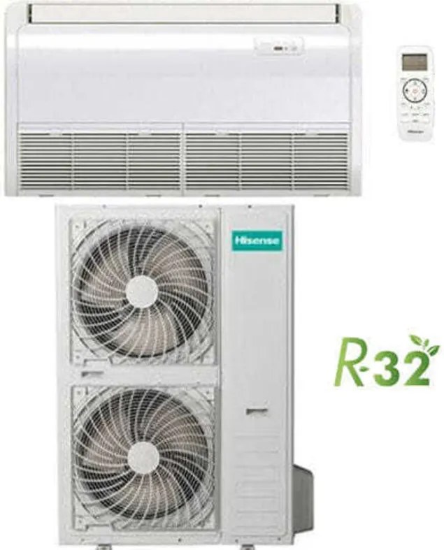 Climatizzatore Condizionatore Hisense Pavimento Soffitto R32 60000 BTU AUV175UR4RC8 INVERTER