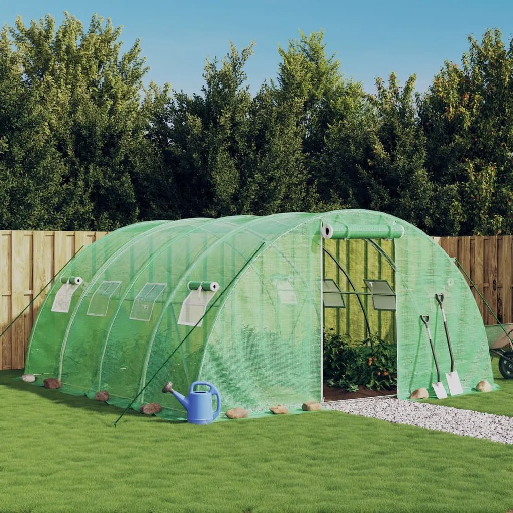 Serra Con Telaio İn Acciaio Verde 16 M² 4x4x2 M /