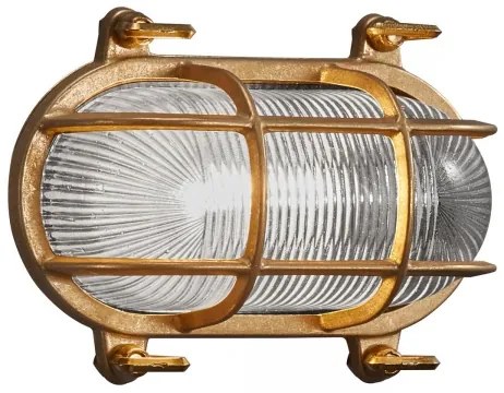 Nordlux - Applique da esterno HELFORD 1xE27/12,5W/230V IP64 ottone