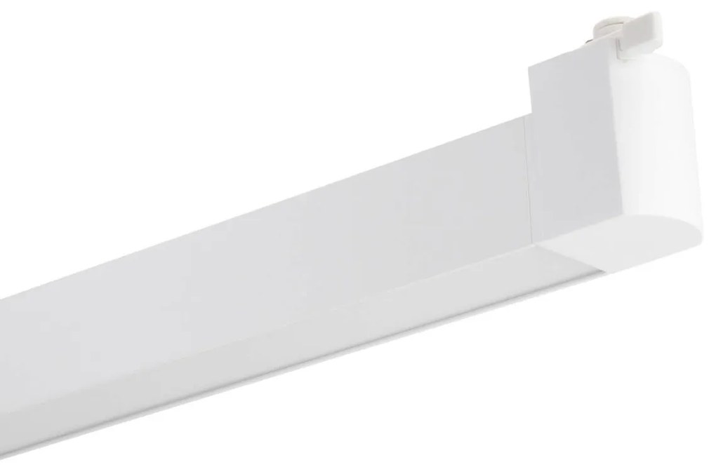 Faro LED Lineare 24W per Binario Monofase Orientabile Bianco - 100° Colore Bianco Freddo 6.000K