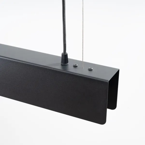 Sollux SL.1395 - Lampadario LED a sospensione con filo SPARK 1xG13/8,5W/230V nero