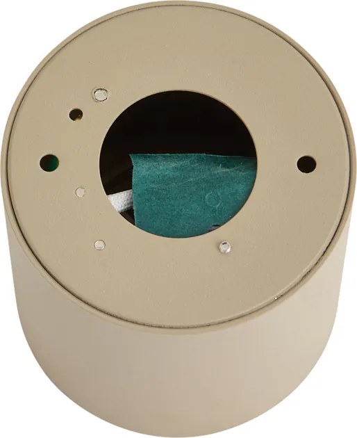 Faretto da soffitto moderno tortora GU10 50mm IP44 - Capa
