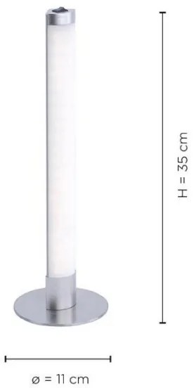 Leuchten Direkt 15272-55 - Lampada LED da tavolo AMILIA LED/6W/230V