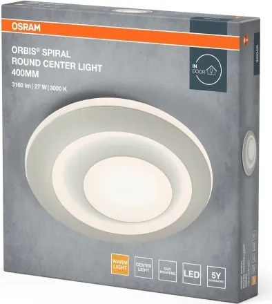 Osram - Plafoniera LED ORBIS SPIRAL LED/27W/230V Ø 40 cm bianca