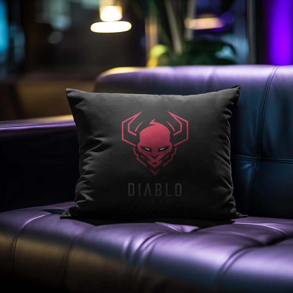 Cuscino decorativo Diablo Chairs: nero
