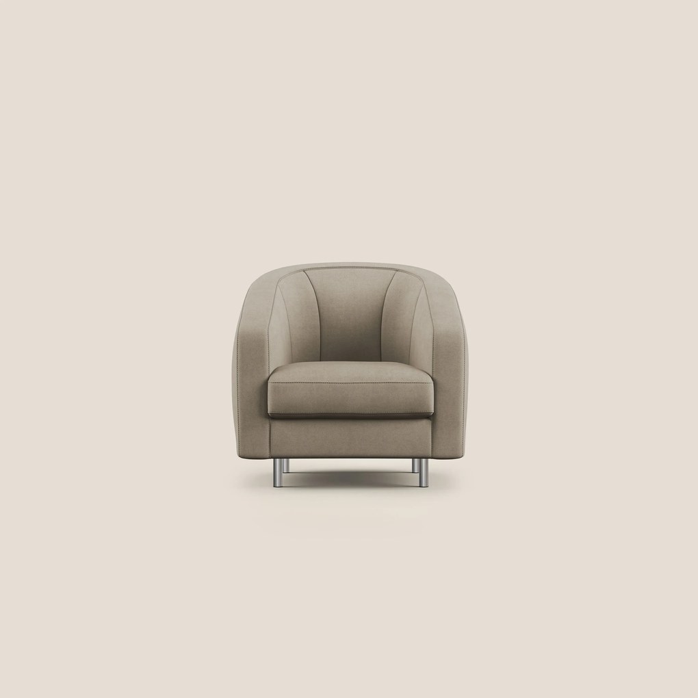 Sally Poltroncina in tessuto morbido impermeabile T02 beige