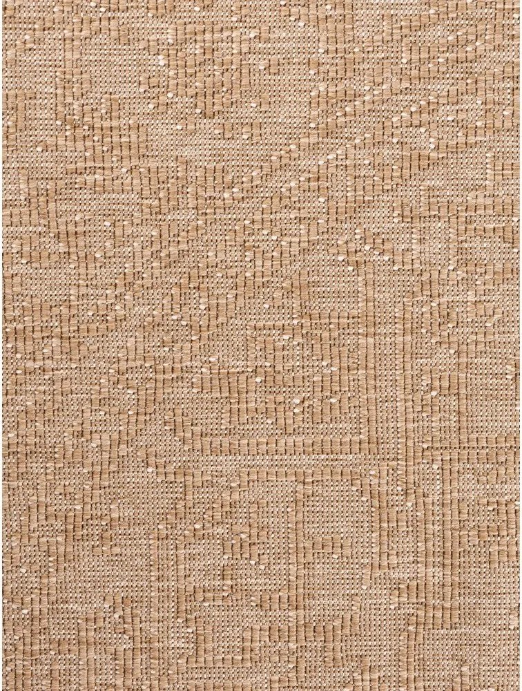 Tappeto da interno/esterno rotondo beige/avorio ø 160 cm Duet Kona – NORTHRUGS