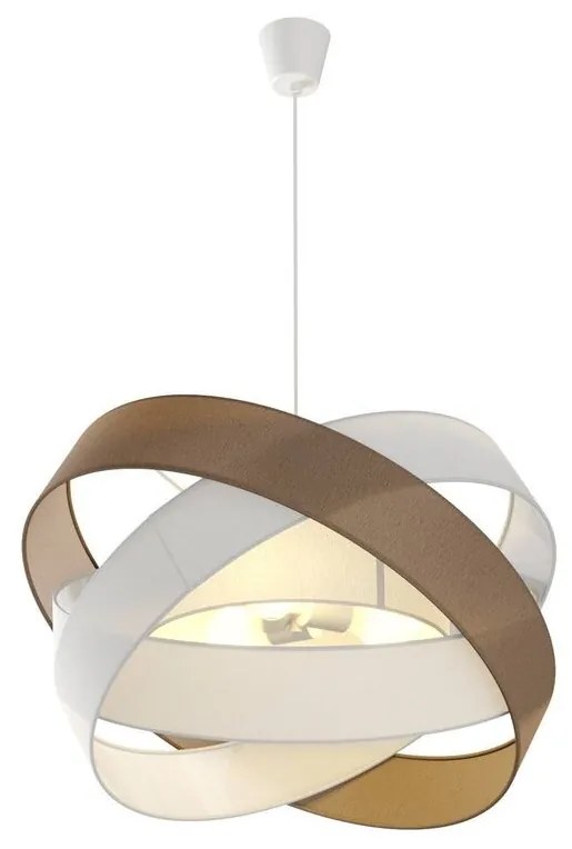 Lindby - Simaria Lampada a Sospensione Brown/White/Grey Lindby