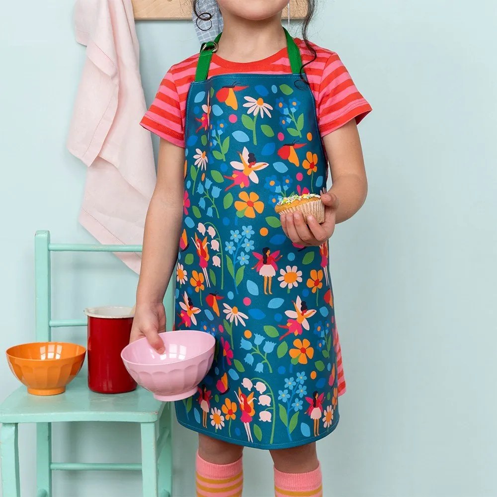 Grembiule per bambini in cotone Fairies in the Garden – Rex London