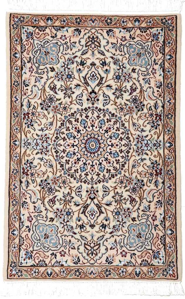 Nain Tappeto persiano 60 x 100 (Iran) Annodato A Mano