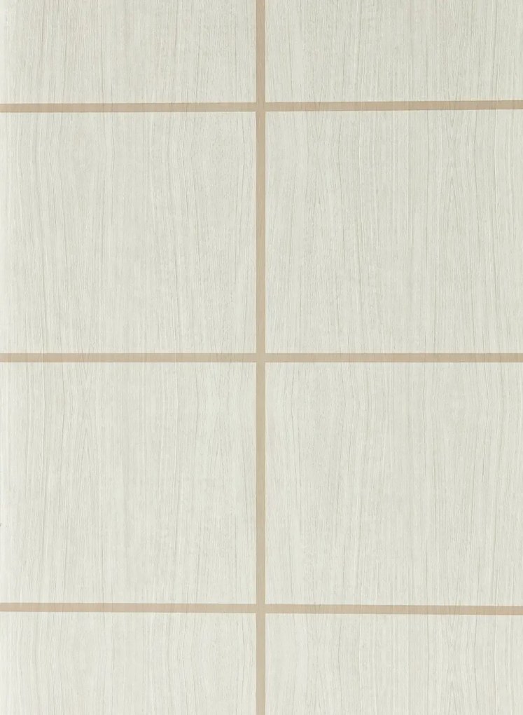 Harlequin Tapete Wood Blocks - Silver Birch/ Blush Gloss