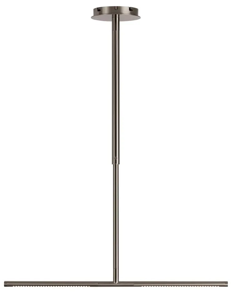 Lampadario LED argentato in metallo con paralume in metallo Omni Ceiling – UMAGE