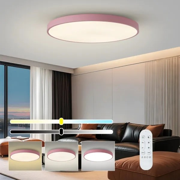Brilagi-LED Lampada dimmerabile POOL SMART LED/128W/230V 100 cm Wi-Fi Tuya+telecomando rosa