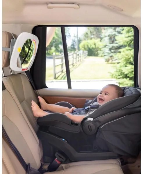 Skip Hop - Specchio retrovisore per bambini LINING CLOUD 3xAA