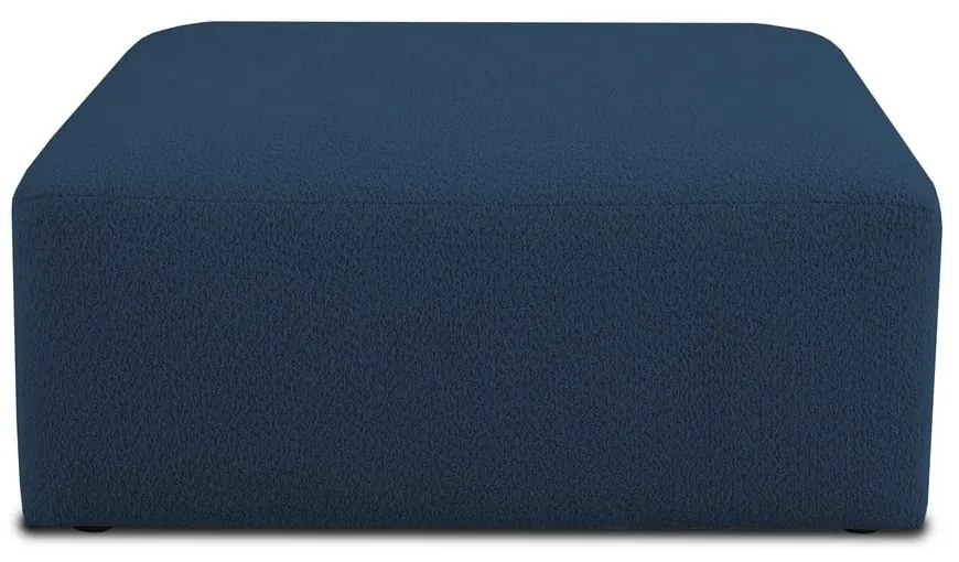 Modulo divano blu scuro in tessuto bouclé Roxy - Scandic