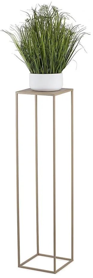 Portafiori 100x24 cm beige