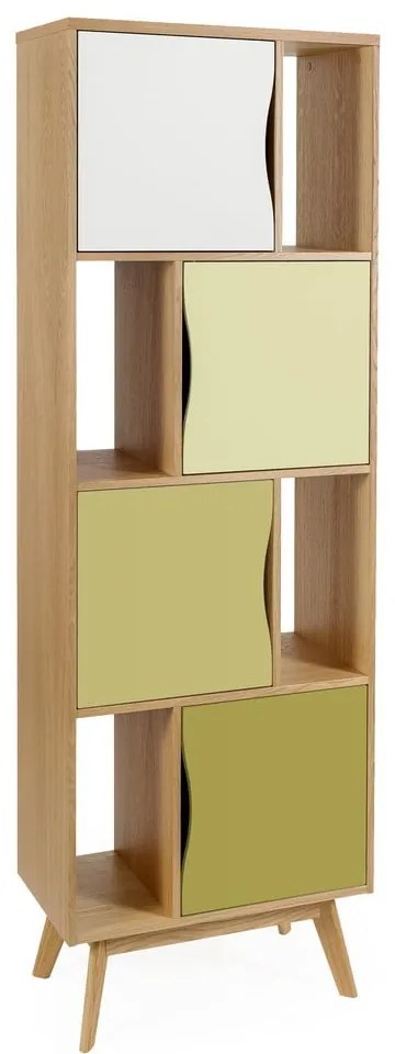 Libreria verde 65x191 cm Avon - Woodman