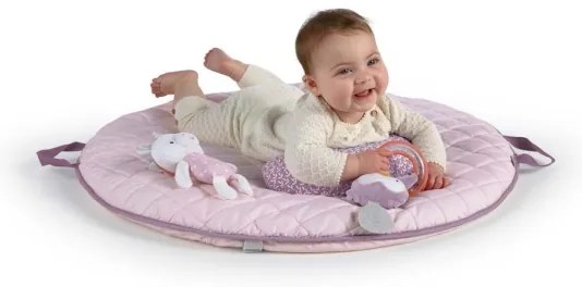 Ingenuity - Coperta per giocare CALLA rosa