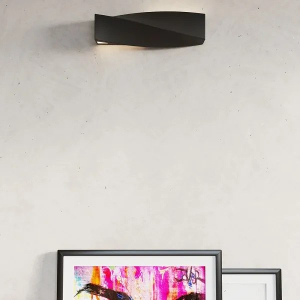 Applique SIGMA 1xE27/60W/230V nera