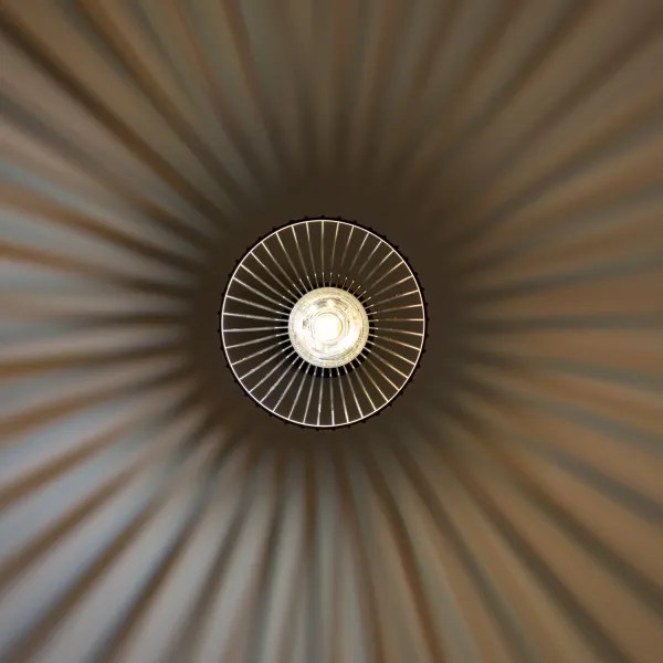 Brilagi - Lampadario LED a sospensione su cavo CERIA WIRE 1xE27/40W/230V Ø 21 cm nero