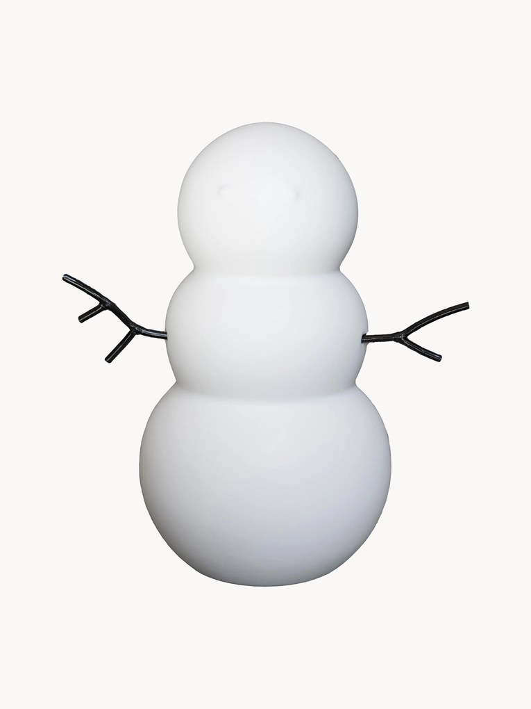 Oggetto decorativo natalizio in ceramica Snowman