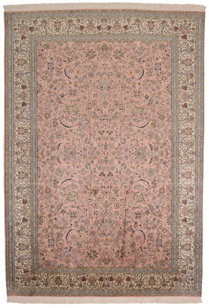 Cashmere Silk Tappeto 170 x 240 (Indian) Annodato A Mano