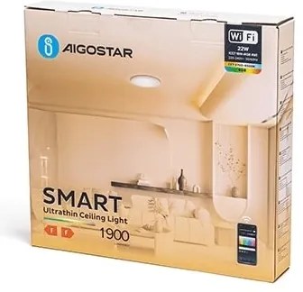 Aigostar - Plafoniera dimmerabile RGBW LED/22W/230V 2700-6500K Wi-Fi