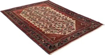 Antik Stilizzato Rosso Mattone Avorio 140x185 Cm