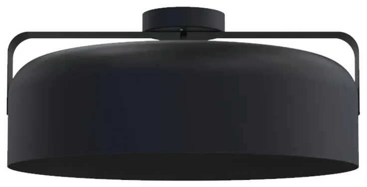 Plafoniera moderno Hug E27 nero 40 cm x 40 cm