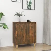 Credenza Rovere Fumo 60x35x70 cm in Legno Multistrato cod mxl 23826