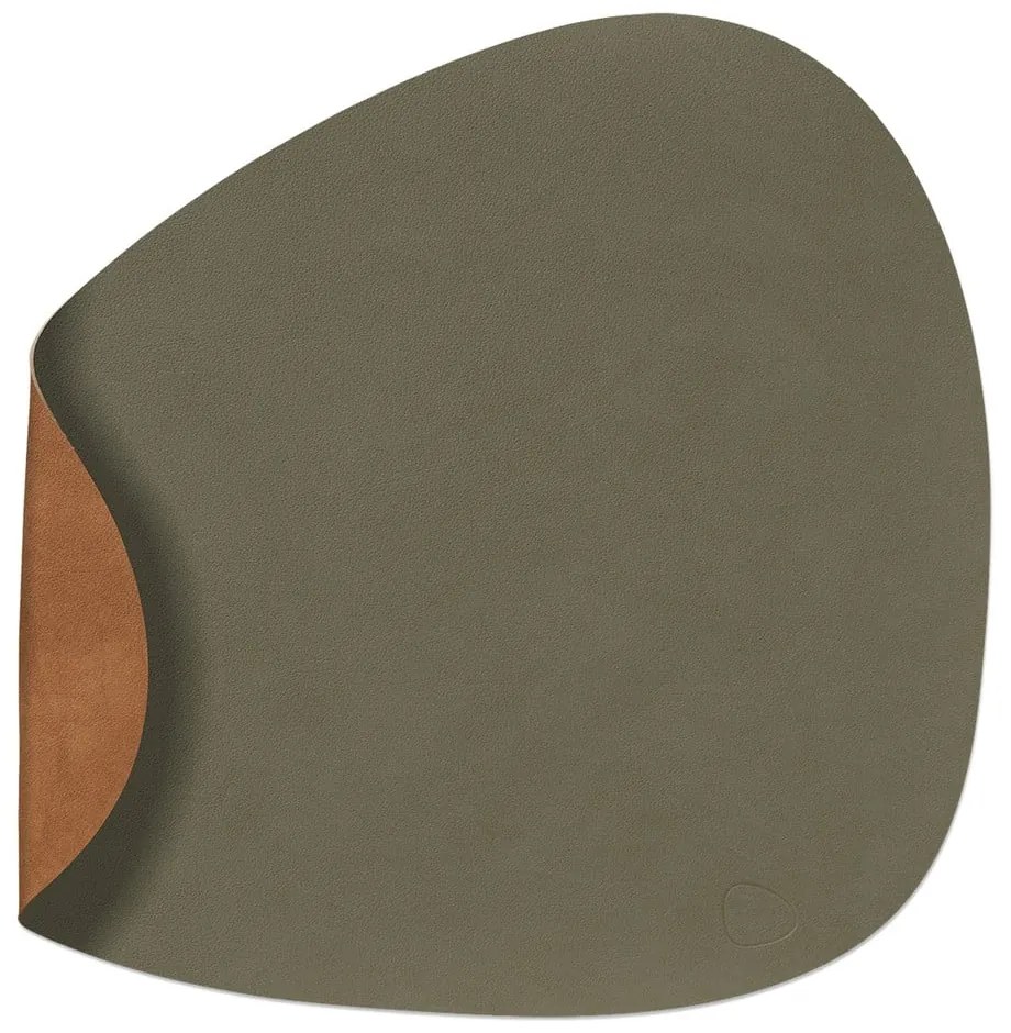 Tovaglietta in eco pelle 37x44 cm Curve L Double Nupo – LIND DNA