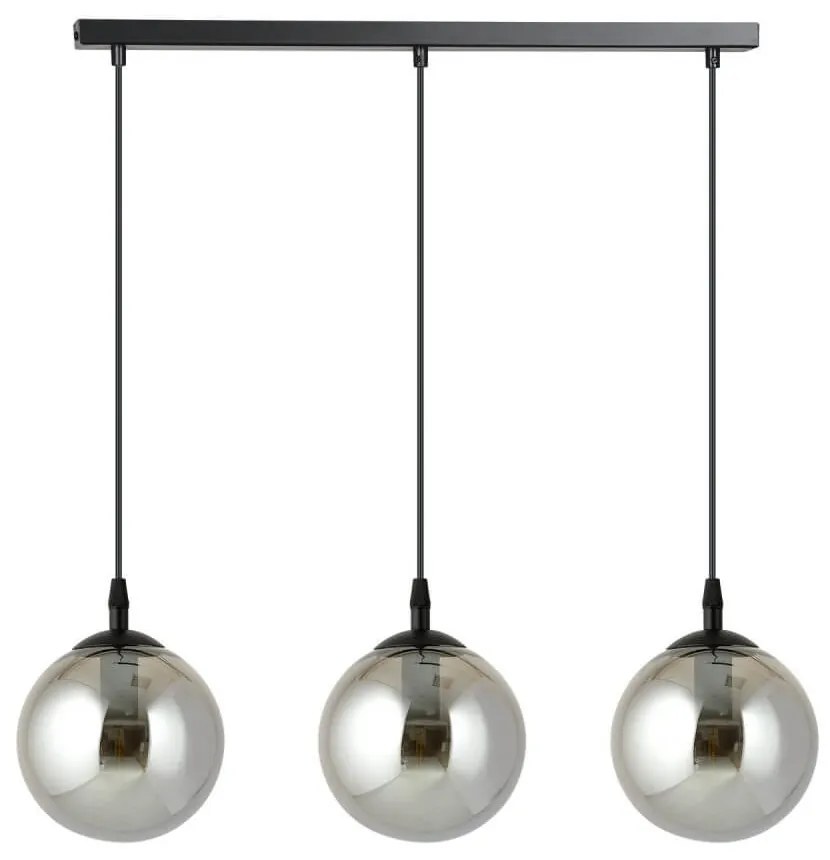 Lampadario a sospensione COSMO 3 BLACK GRAFIT Colore del corpo Nero