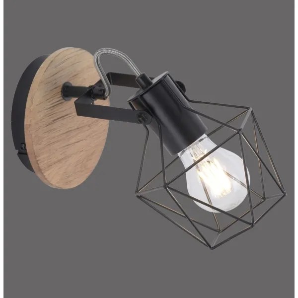 Leuchten Direkt 15671-78 - Luce Spot da parete JARO 1xE27/60W/230V