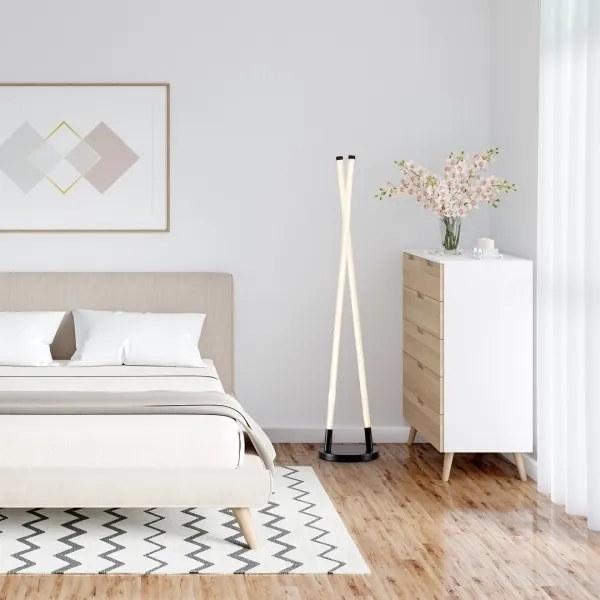 Rabalux 74166 - Lampada LED da terra NIVARO LED/28W/230V 3000K