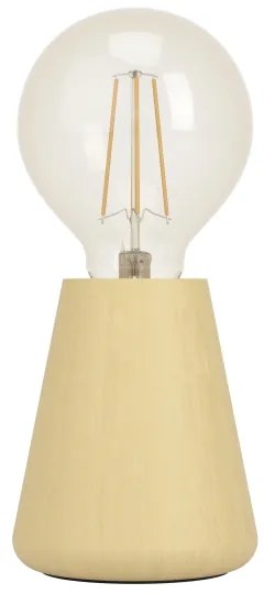 Eglo 44014 - Lampada da tavolo ASBY 1xE27/40W/230V beige