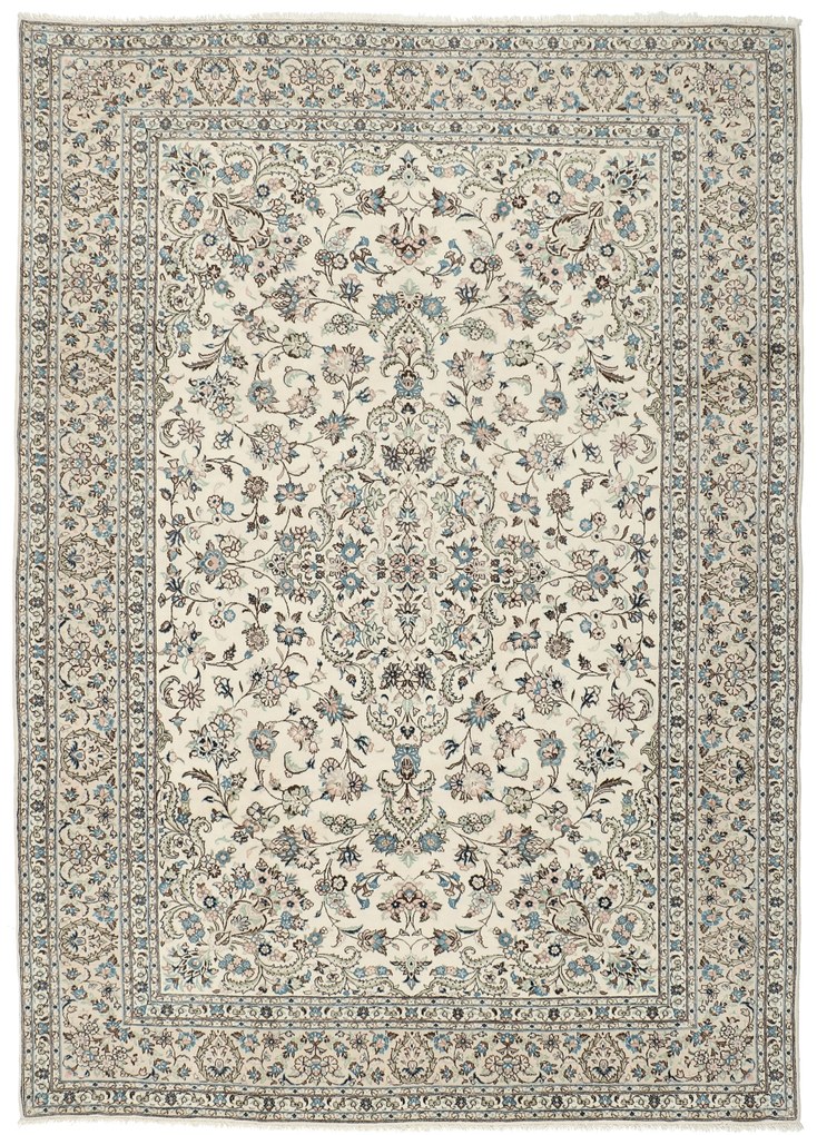 Kashan Tappeto 250x350 (Iran) Annodato A Mano