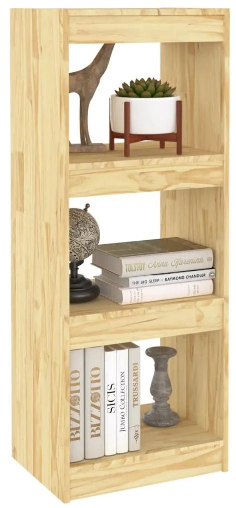 Libreria/divisorio 40x30x103,5 cm in legno massello di pino