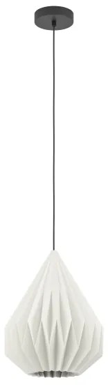 Eglo 43932 - Lampadario a sospensione con filo MINTING 1xE27/25W/230V diametro 31 cm