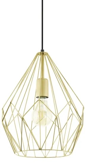 Eglo 49933 - Lampada a sospensione CARLTON 1xE27/60W/230V