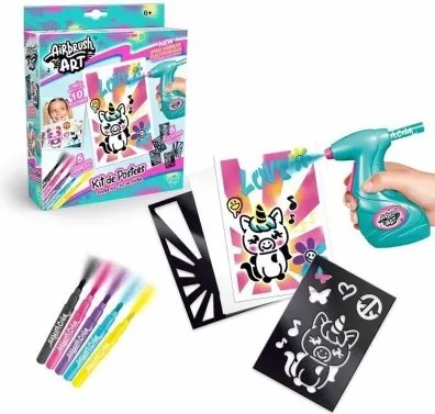 Disegni da dipingere Canal Toys Airbrush Art Poster Creation Bianco