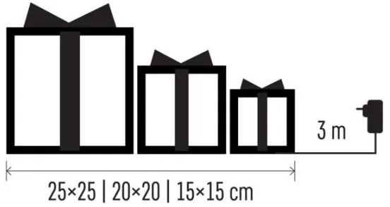 Decorazione natalizia LED 72xLED/1,35W/230V argento