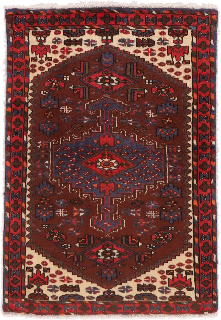 Hamedan Tappeto persiano 140x100 (Iran) Annodato A Mano