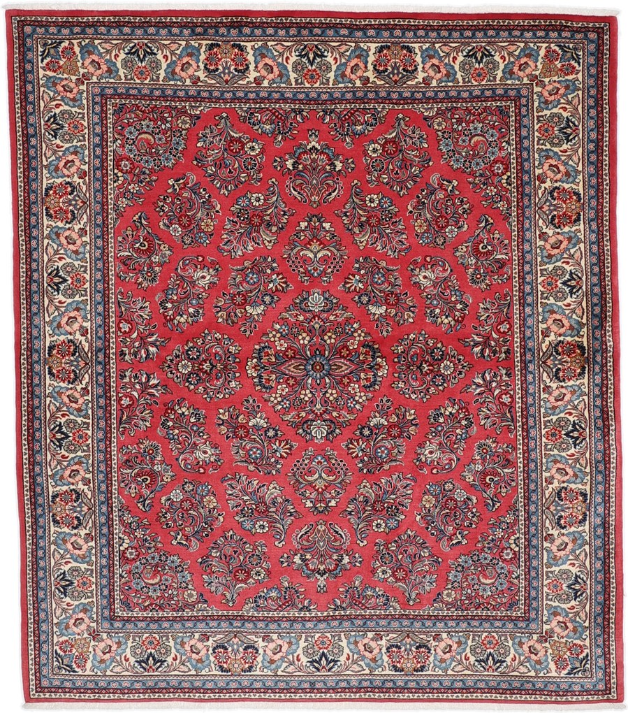 Sarouk Tappeto 250x220 (Iran) Annodato A Mano