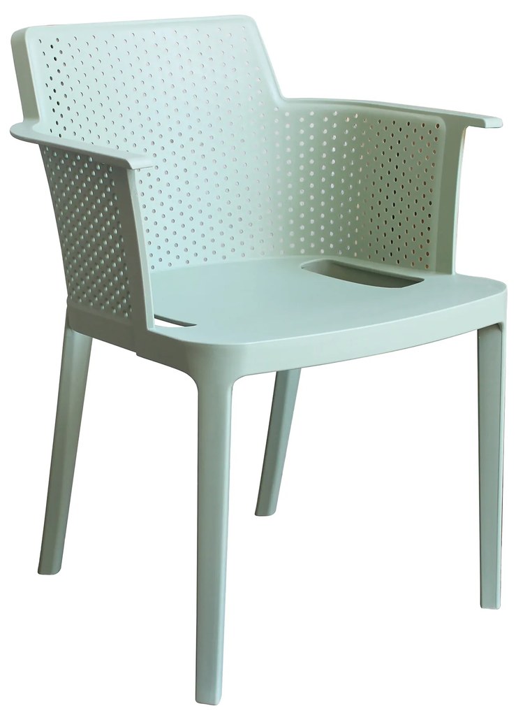 MAKKA - poltrona da esterno ed interno in plastica