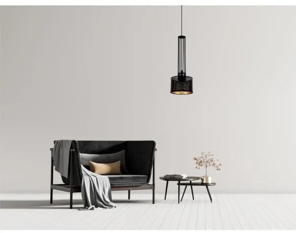 Lampadario a sospensione con filo ELIS 1xE27/60W/230V diametro 15 cm