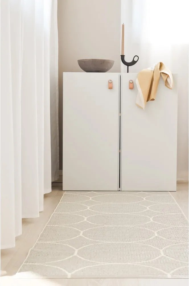 Tappeto da interno/esterno color crema 70x100 cm Boo Linen – Pappelina