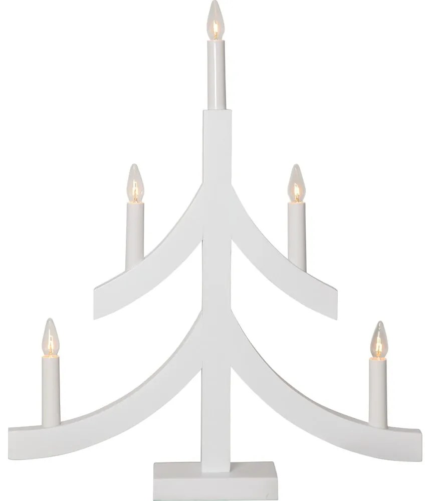 Decorazione luminosa bianca natalizia Pagod - Star Trading