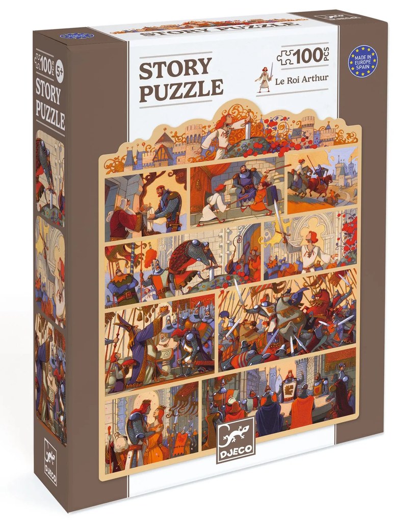 Story puzzle - Re Artù - 100 pezzi